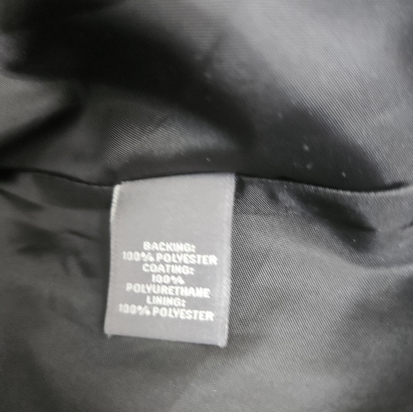 Neiman Marcus leather-like polyester Knee-high Skirt size Medium - Picture 5 of 5